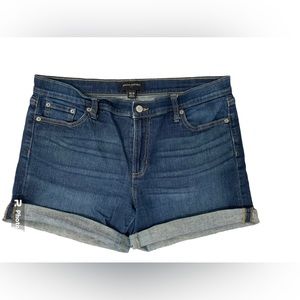 Banana Republic medium wash jean shorts